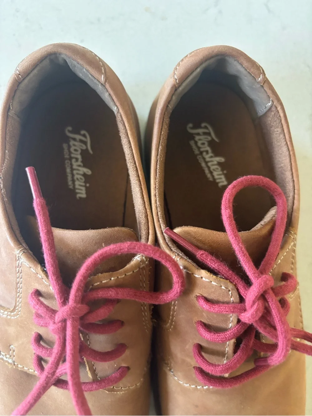 Florsheim Brown kearney jr Oxford size 4